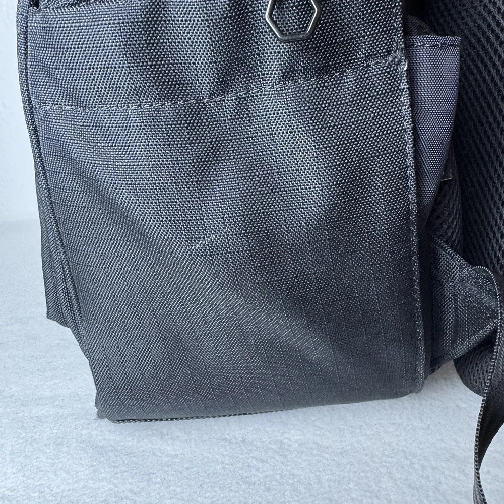 Solgaard Shore-Tex Daypack Backpack‎ Laptop Black Bag Recycled Plastic Pockets